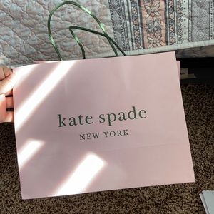 Kate Spade Pink Paper Bag